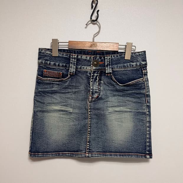 투앤트진 2.ON JEANS y2k 데님 스커트 치마 m