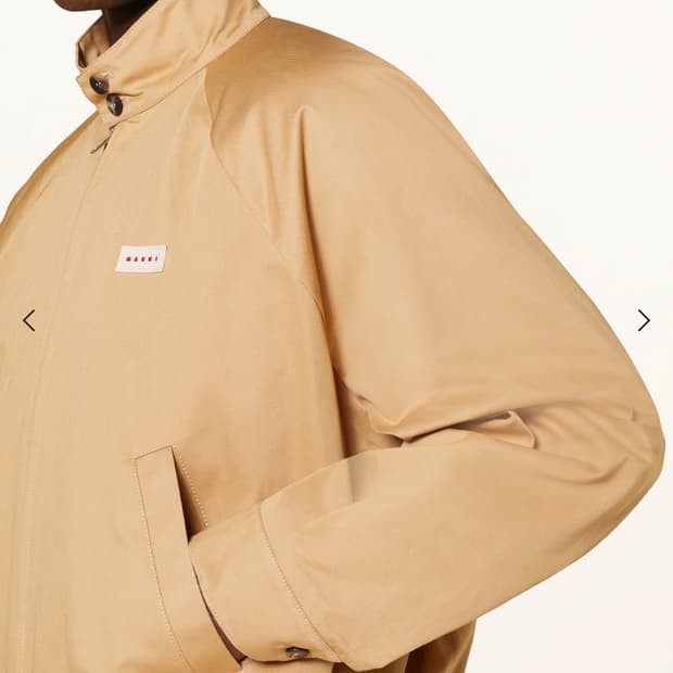 마르니 개버딘 오버사이즈 자켓