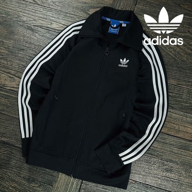 [아디다스] 유로파 져지 트랙탑 집업 자켓 블랙 M19548