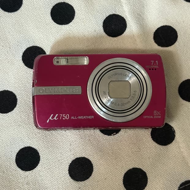 올림푸스 뮤 750 빈티지 디카 디지털 카메라 / 외관양호 / 정크