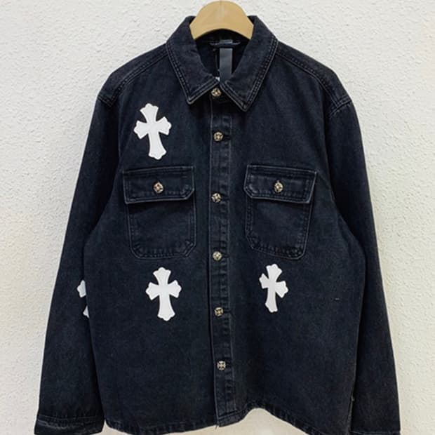 크롬하츠 데님 자켓 2XL