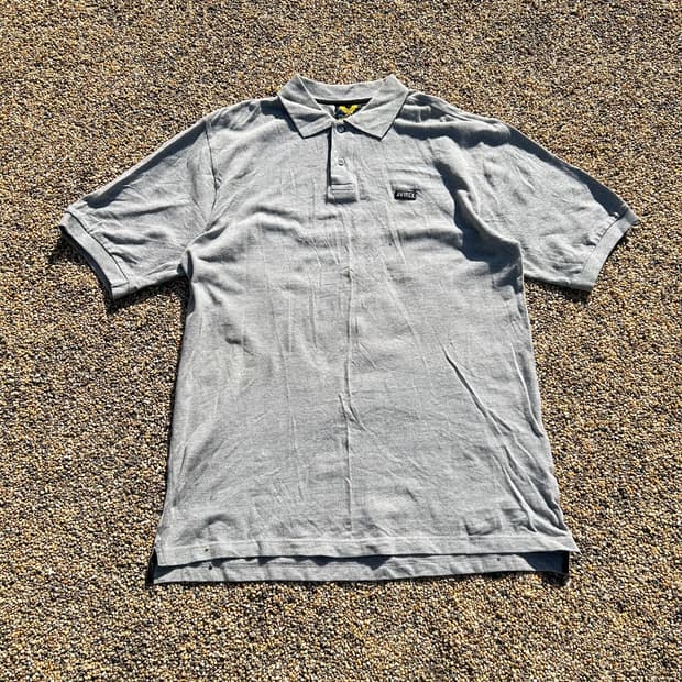 아비렉스 그레이 포켓 반팔 카라티