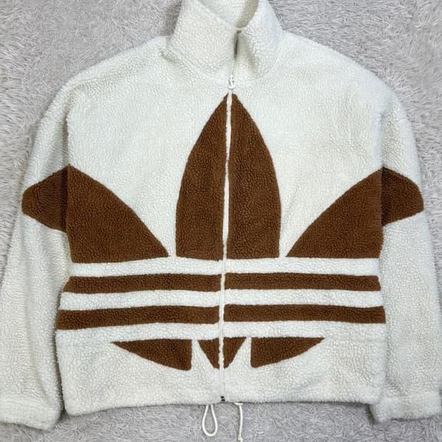 아디다스 양털 후리스/#357