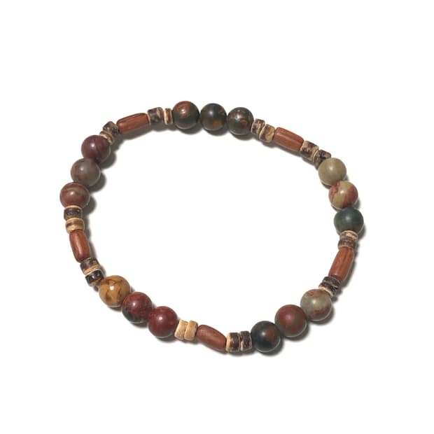 우드 비즈팔찌