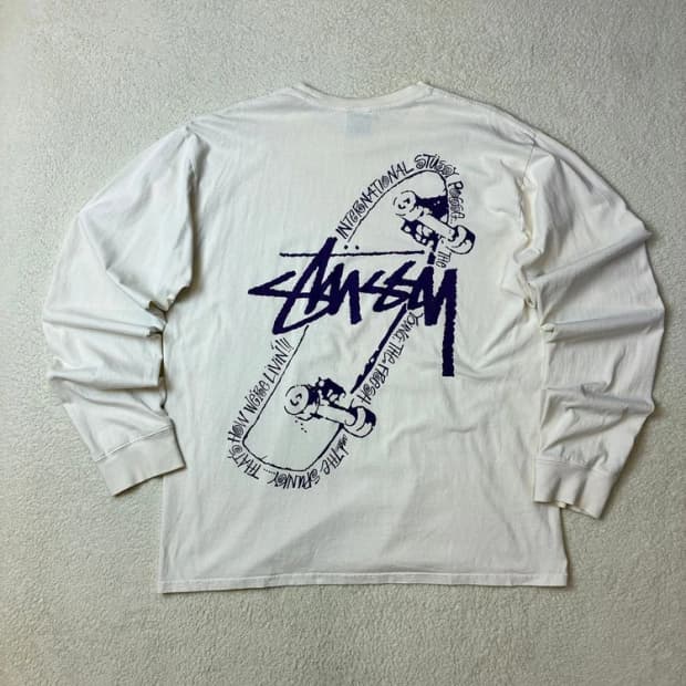 스투시 스케이트 파시 피그먼트 롱 슬리브 PN5872   