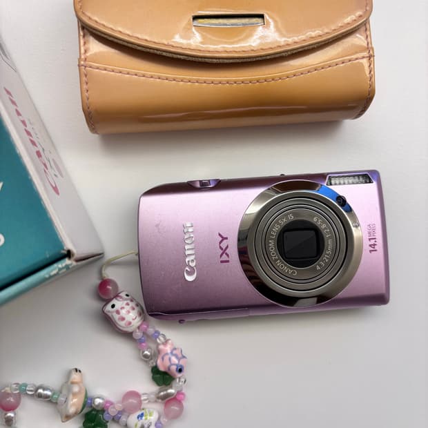 풀박스 Canon ixy10s 라벤더핑크 빈티지디카 캐논 익시 익서스