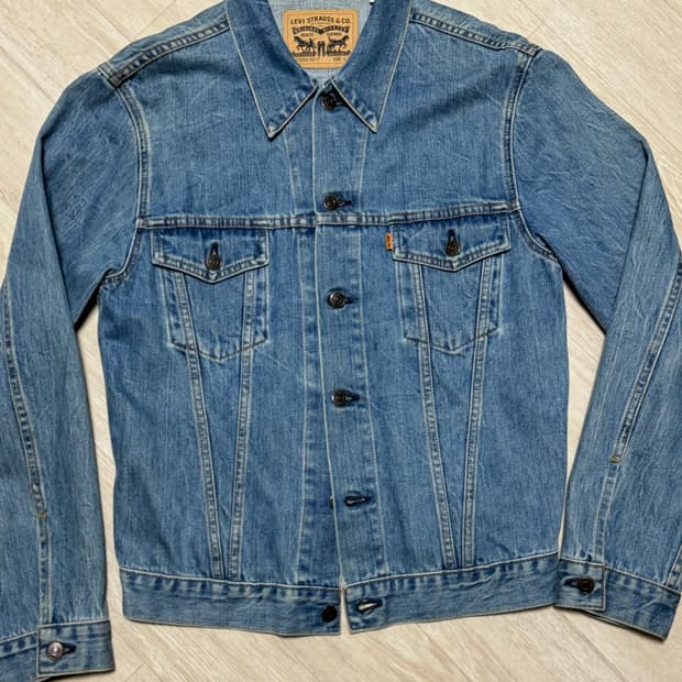 lvc 70s 복각 현행 데님 자켓 70505-0217
