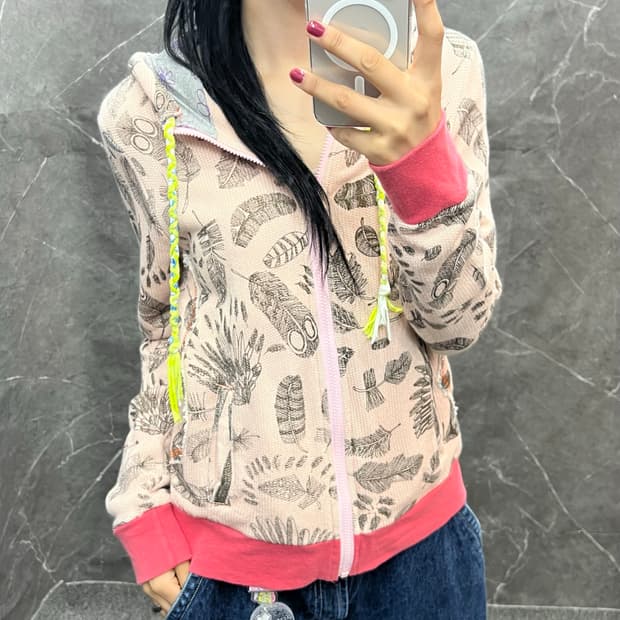 JuanadeArco 패턴 후드집업 s121