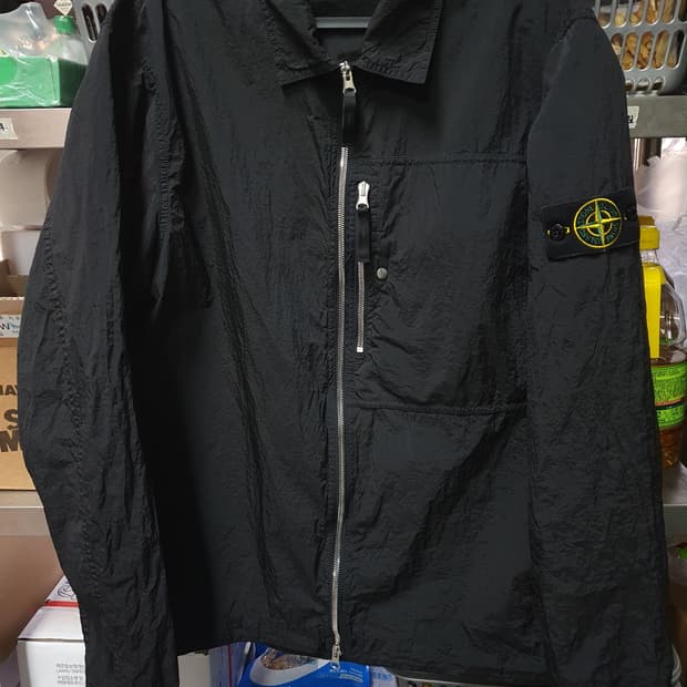 스톤아일랜드25년 나일론메탈 오버셔츠XL