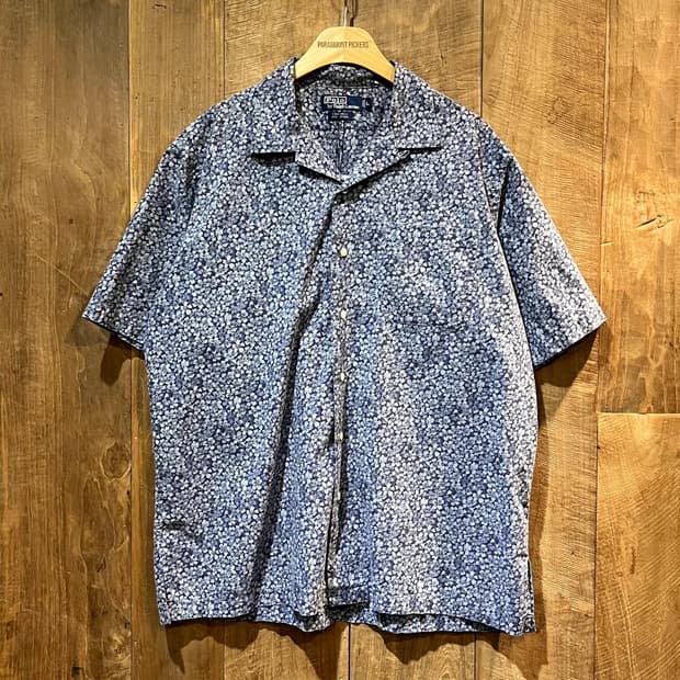 RALPH LAUREN CALDWELL COTTON FLORAL SHIRTS(105-110)