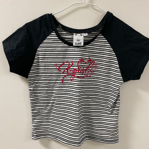 X girl baby tee 반팔 M