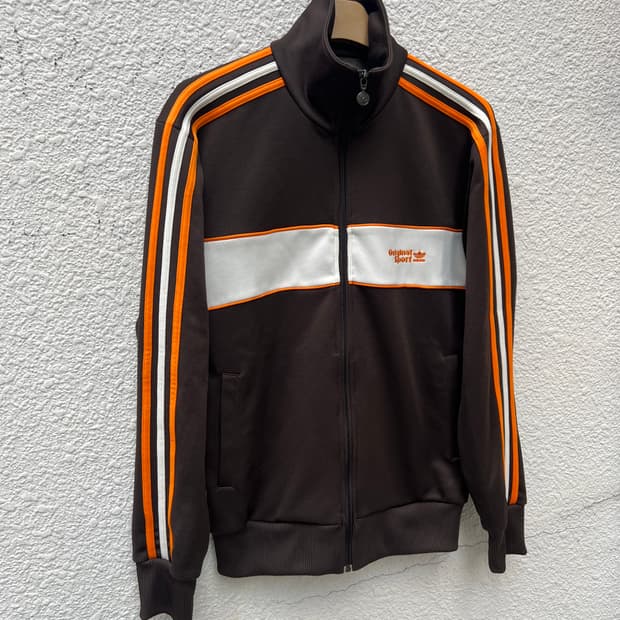 아디다스 Original Sport 트랙탑 브라운