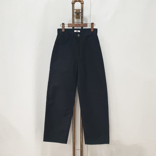 유니클로U 여성 라운드진 바지 24