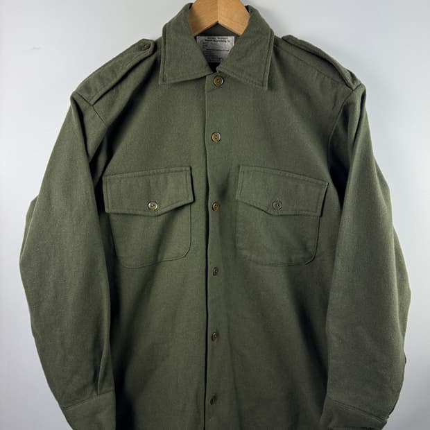밀리터리 빈티지 울셔츠 1742