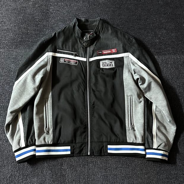 FUBU 후부 레이싱 데님  자켓 L size