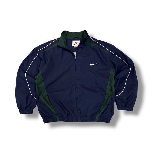 90s 나이키 트랙 블루종 자켓 made in USA (XL) 