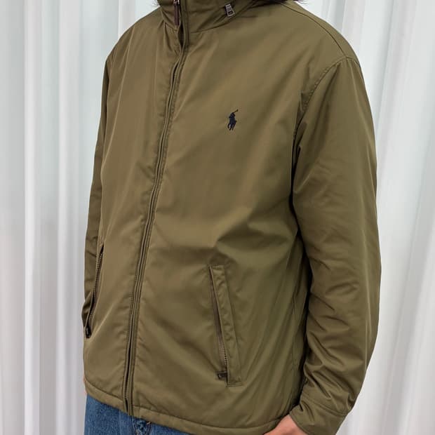 [L]폴로 랄프로렌 폴리쉘 모크넥 페리 자켓