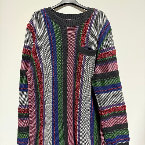 사카이 스트라이프 니트