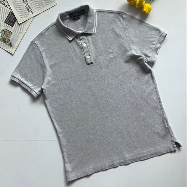Polo 폴로랄프로렌 멜란지 그레이 PK 카라티