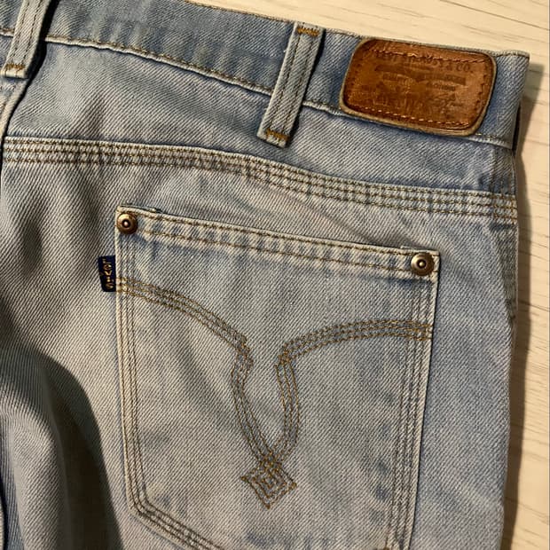 70s Levi’s Movin’ On 탈론 지퍼 34/32