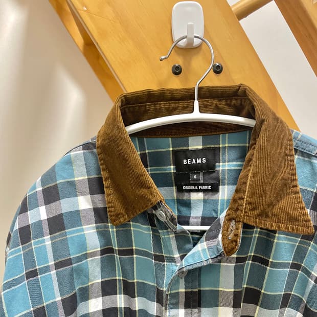 빔즈 헤비 체크 워크 셔츠