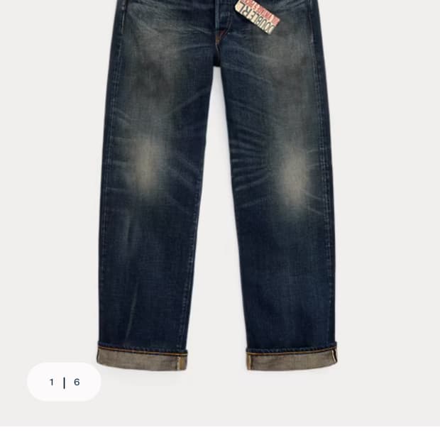 RRL 빈티지 파이브 포켓 기빈스진 30X32