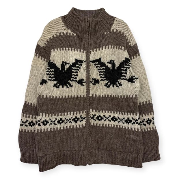 글로벌워크 코위찬 스타일 니트 집업 가디건 자켓