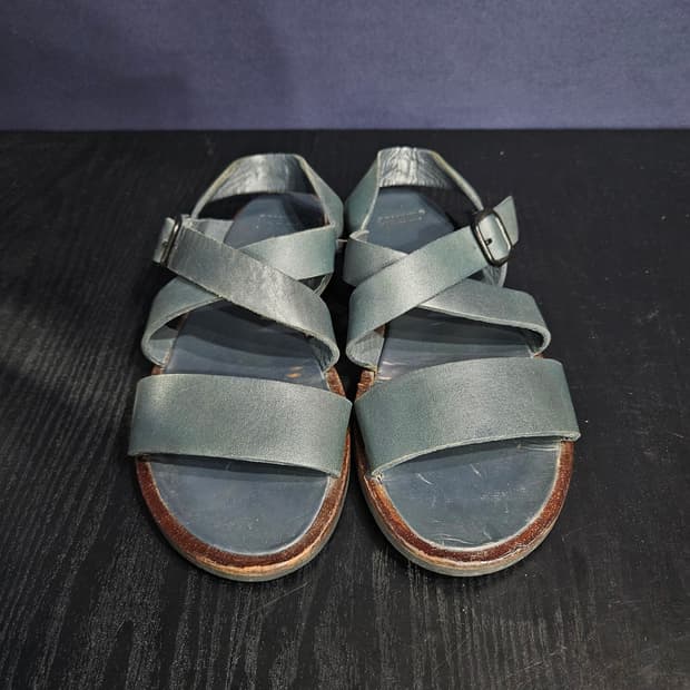 캠퍼 핌폼 다크그린 남성 265~270 가죽 샌들