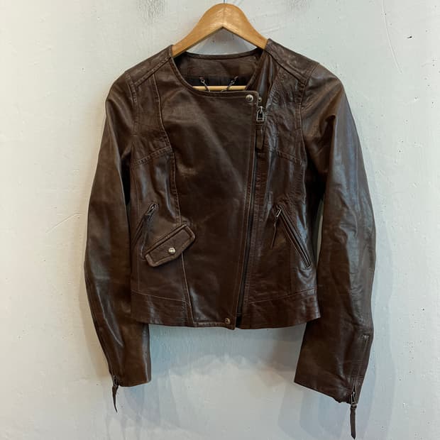 LINE 라인 양가죽 자켓 우먼즈 