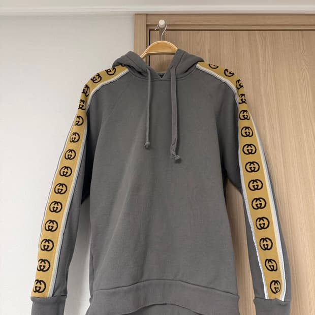 Gucci GG 사이드라인 후디 🩶