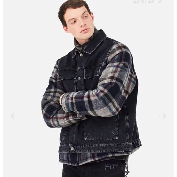 Kith x Ksubi 흑청 데님  베스트