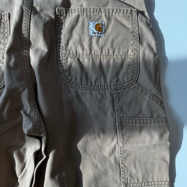 [B324] 칼하트 카펜터 싱글니 워크 팬츠