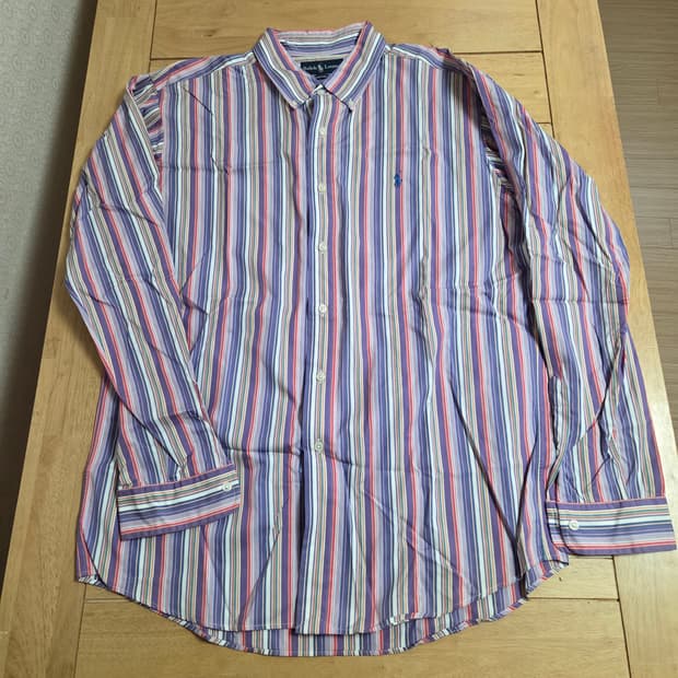 105~110 폴로 랄프로렌 셔츠 스트라이프