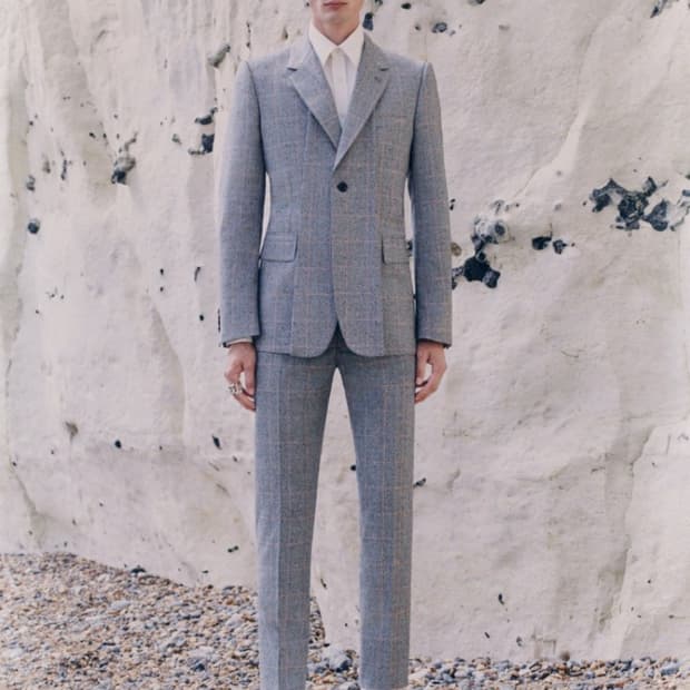 알렉산더 맥퀸 레이어드 수트