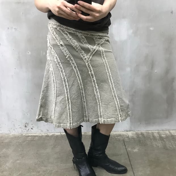 Cut-out Skirt