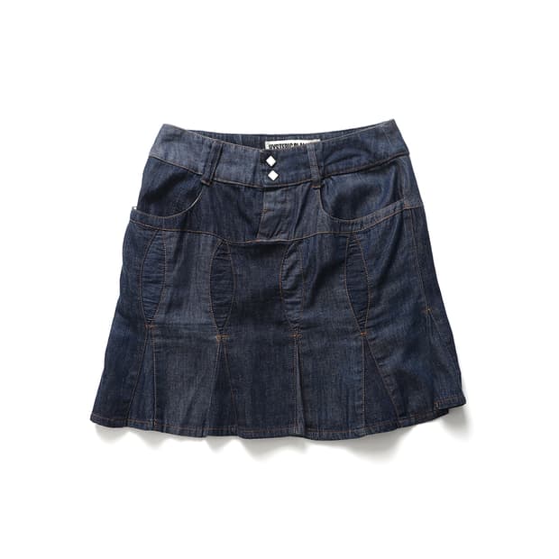 HYSTERIC GLAMOUR Denim Mini Skirt