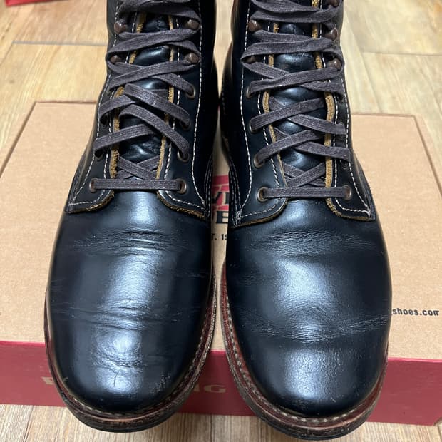 택포56) 레드윙 9060 벡맨 플랫박스 7.5D 255