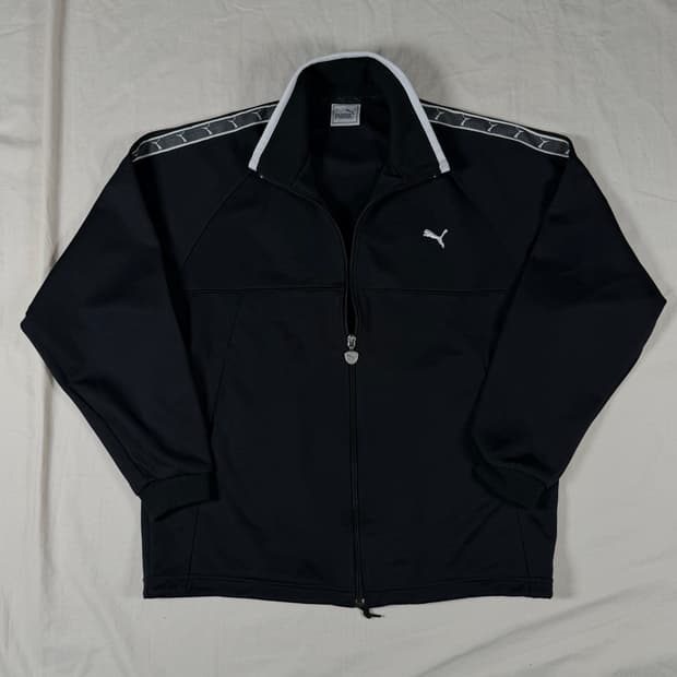 푸마 여자 트랙탑 집업 자켓