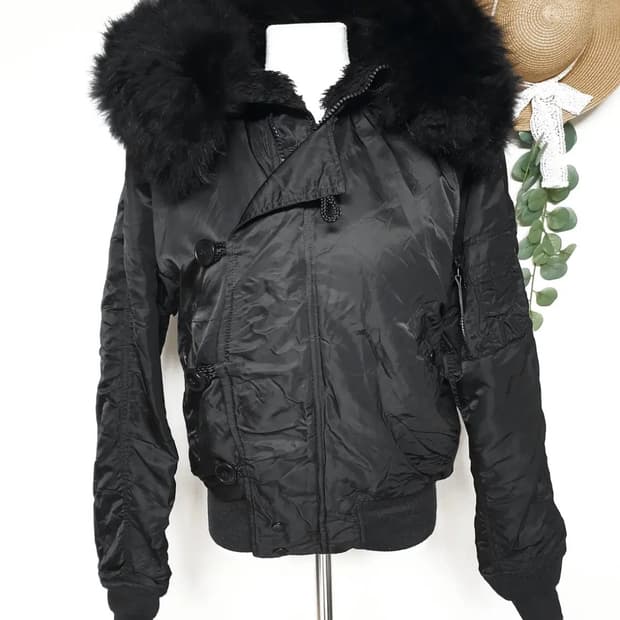 알파인더스트리 패딩 블랙s