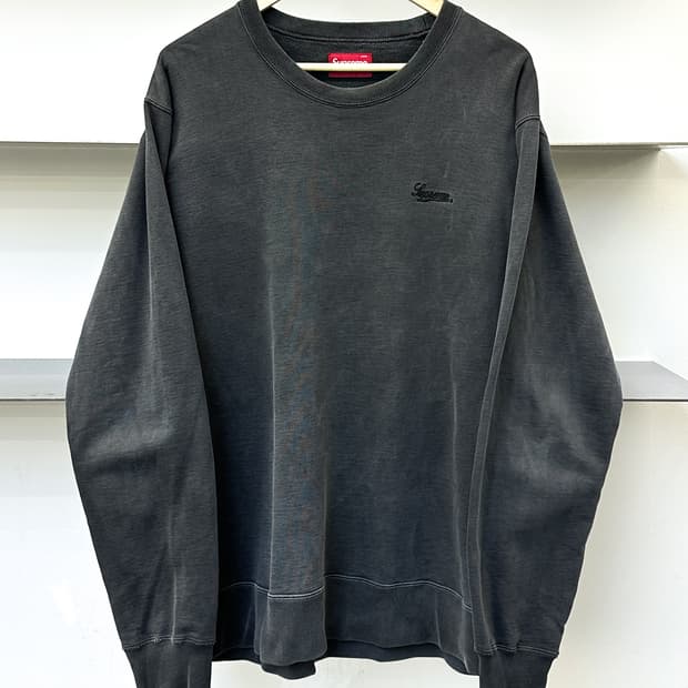 슈프림 16SS 오버다이드 크루넥 스웻셔츠
