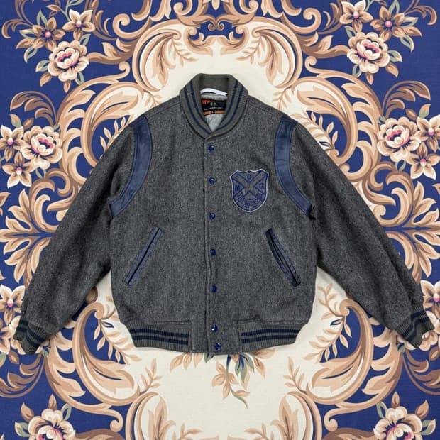 (L)JPN 90s 맥그리거 울 바시티 자켓