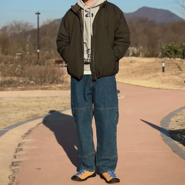 새상품) 노티카 덱카펜터 데님 팬츠 팝니다.