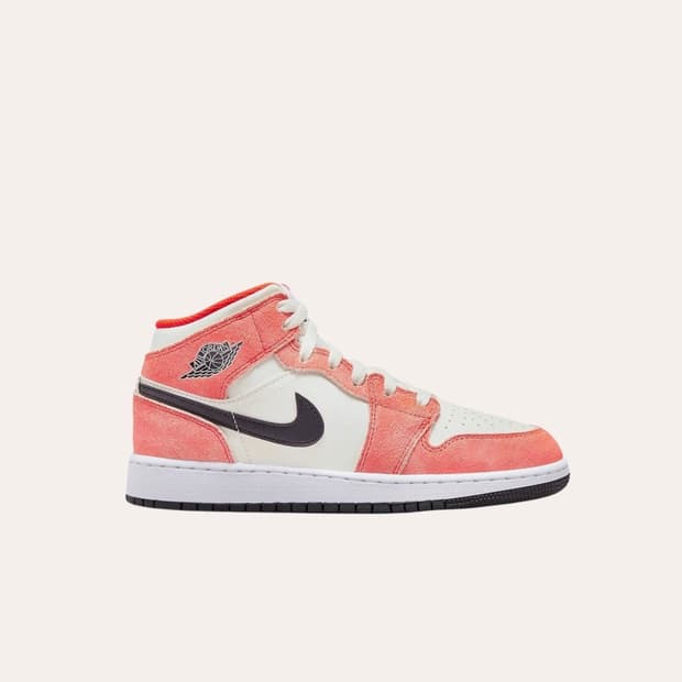 Jordan 1 Mid SE Team Orange Black