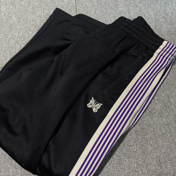 니들스 트랙팬츠 hd 검흰보 M