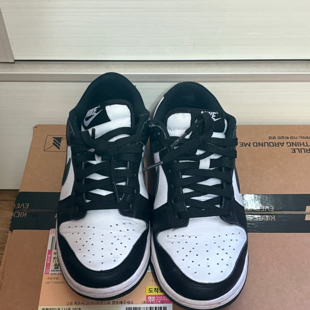 나이키 덩크 로우 블랙230