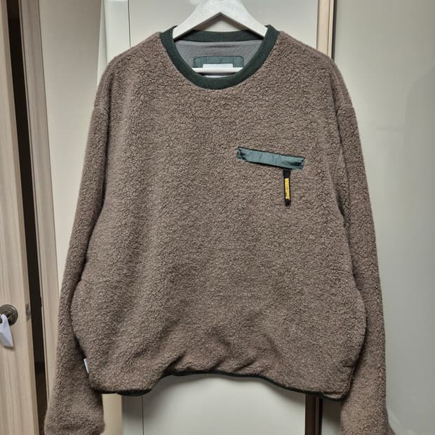 디스이즈네버댓 고어텍스 후리스 크루넥