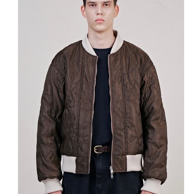 백엔포스 리버서블 봄버 자켓