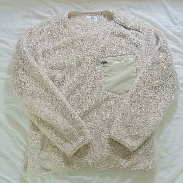 Uniqlo + Engineered garments 후리스 풀오버