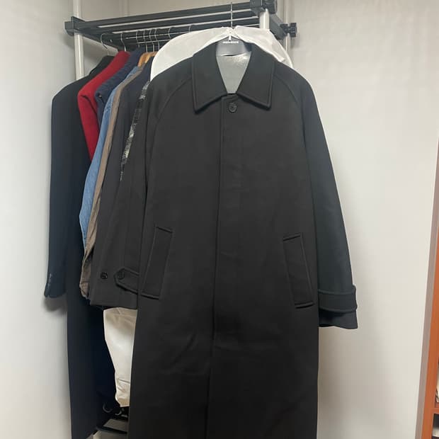 인사일런스 마펠 캐시미어 발마칸코트 머드그레이(L)