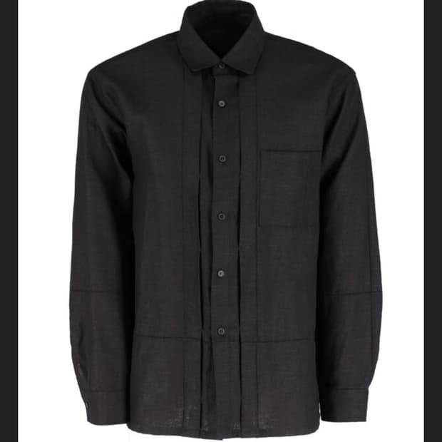 자바워키 셔츠 Scar-Stitch Folded Shirt